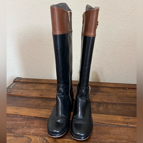 Leather Boots Michael Kors Rider Boots - Picture 6 of 9